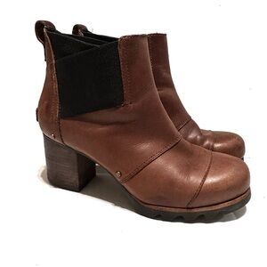 Sorel Addington Waterproof Leather Chelsea Bootie